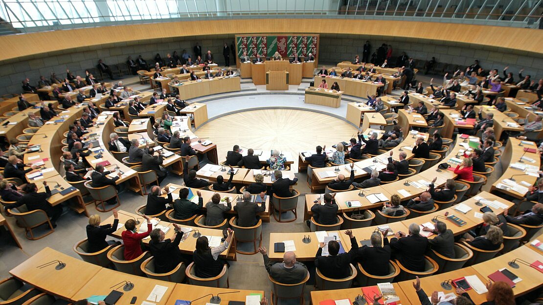 Plenarsaal | © Landtag NRW
