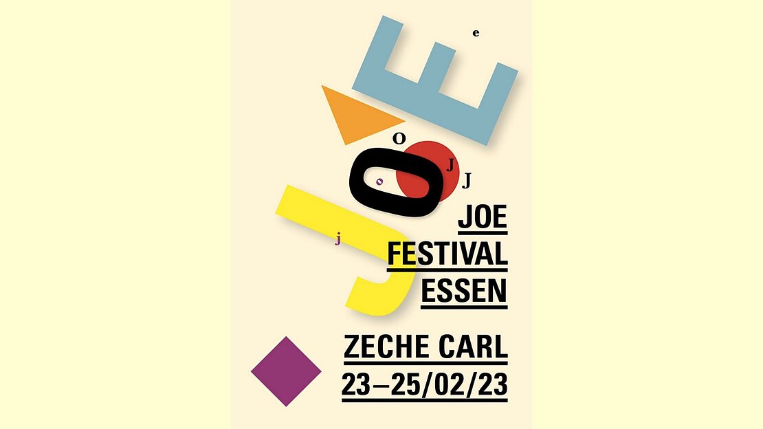 Grafik: JOE Festival 2023 Zeche Carl Essen